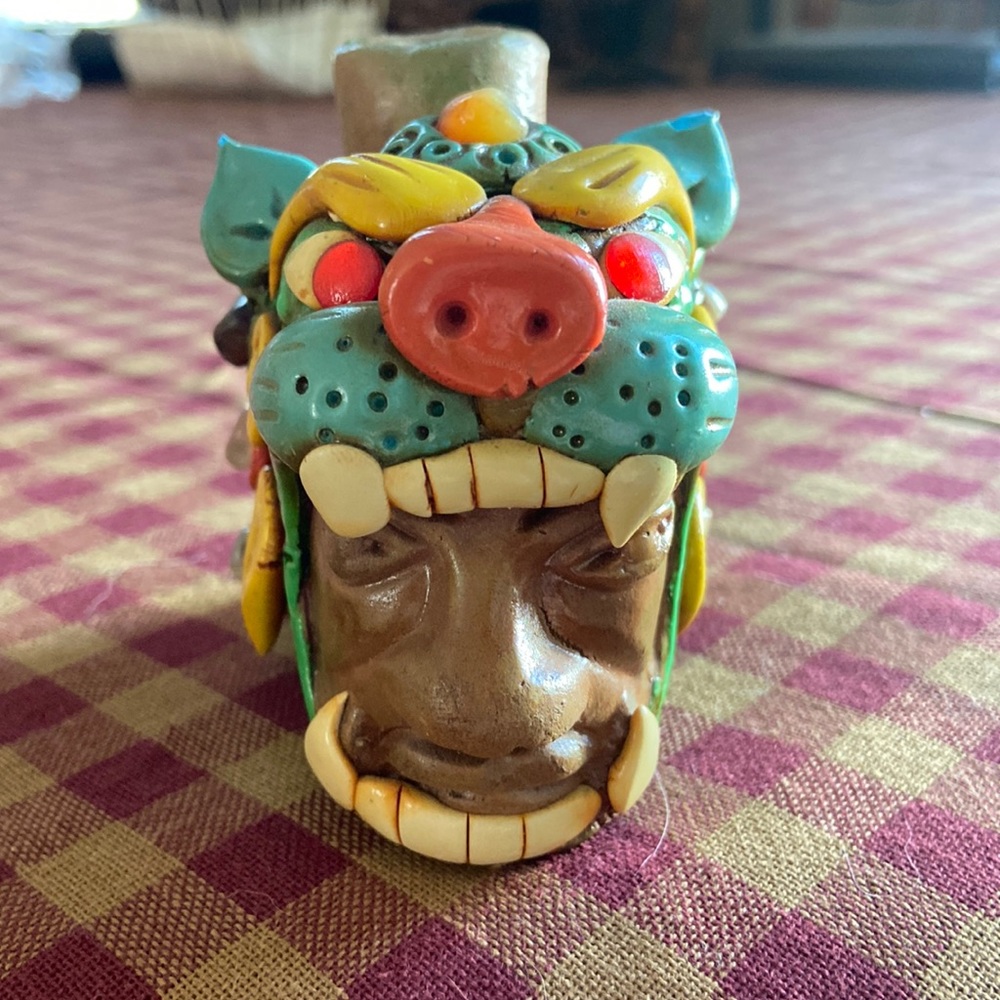 Vintage Aztec Jaguar Whistle